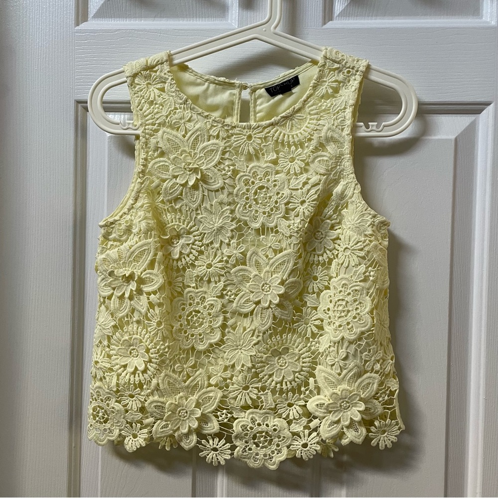 Topshop top women size 2